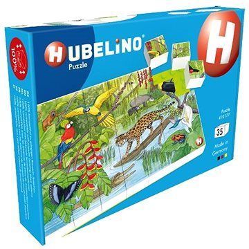 Hubelino Puzzle, Zvieratá v dažďovom pralese