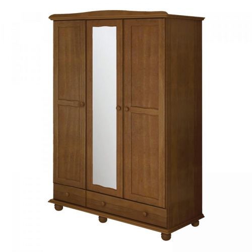 Skriňa 3-dverová COPACABANA hnedá