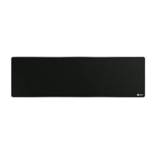 Podložka pod myš C-TECH MP-01XL, čierna, 900x270x4mm, obšité okraje MP-01XL-BK