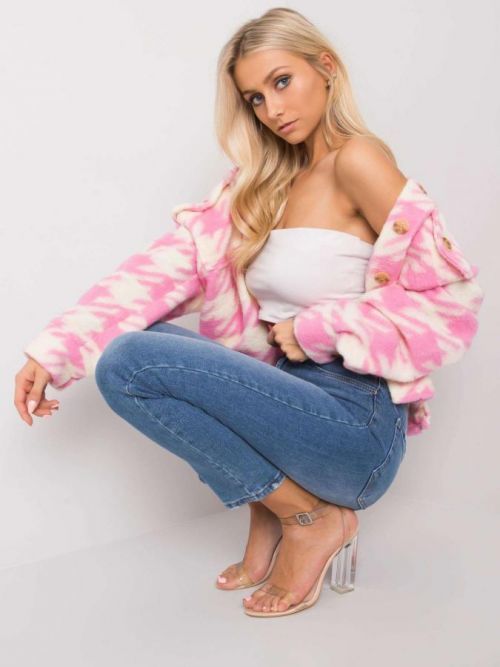 Niebieskie proste jeansy damskie