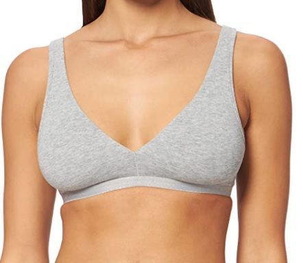 Dámska športová podprsenka - 164481 1A223 - 00948 - šedá - Emporio Armani šedá S