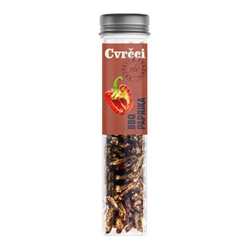 SENS Chrumkavé & praženie cvrčky - BBQ Paprika 20 g