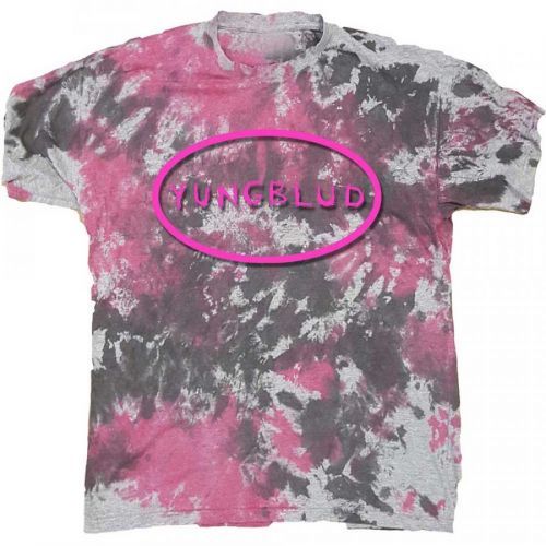 Yungblud - Tričko Scratch Logo Oval - Unisex, Šedá, XL