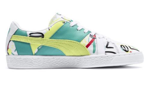 Puma x Shantell Martin Basket Graphic Sneakers farebné 366531-01