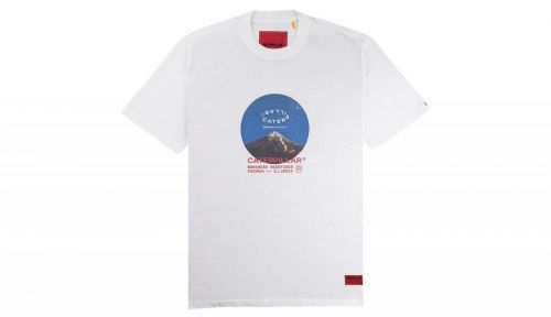 Caterpillar Workwear T-Shirt Cream biele 2511862-CEM