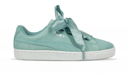 Puma Suede Heart Pebble tyrkysové 365210-03