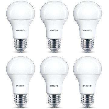 Philips LED 13 – 100 W, E27, 2700 K, matná, súprava 6 ks