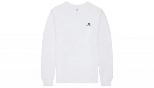 Converse M Foundational Long-Sleeve Tee biele 10019927-A01
