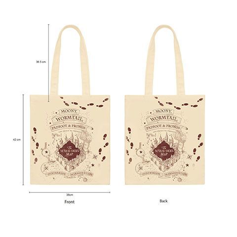 Distrineo Plátená viacúčelová taška Harry Potter - Záškodnícka Mapa