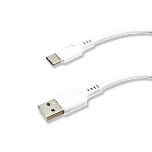 mobilNET nabíjací a data kábel Type C 3.1A, 50cm, biely, Eko balenie