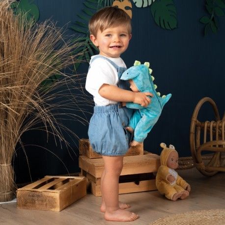 210128_DIN Bábika v kostýme dinosaura 30 cm - MiniKiss