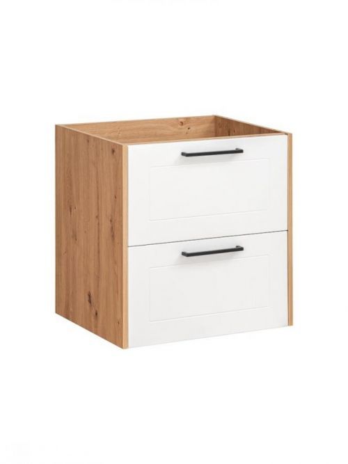 Umyvadlová skříňka Madera 820 2S dub artisan/bílá