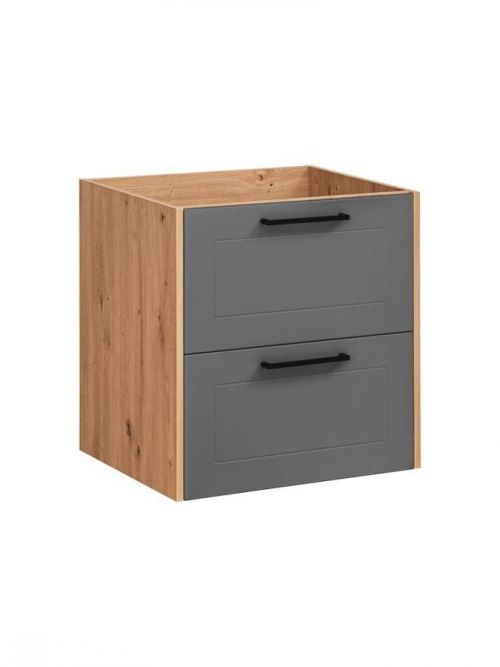 Umyvadlová skříňka Madera 820 2S dub artisan/grafit