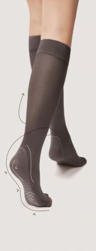 Podkolienky MEDICA - 40 DEŇ GRAPHITE UNIWERSALNY