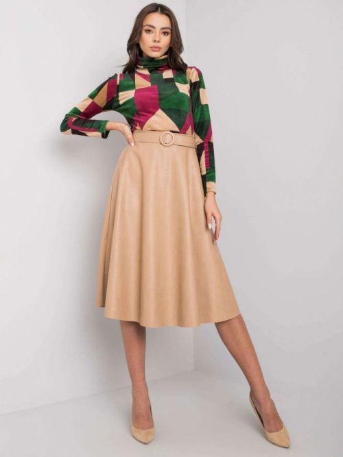 Šedé melanžovej základné šaty s dlhým rukávom ONE SIZE