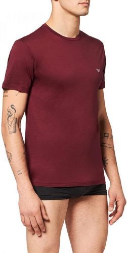 Pánske tričko 110853 1A538 - 00076 - Bordo - Emporio Armani gaštan L