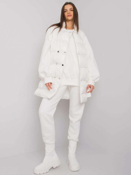 Svetlosivé džínsy s vysokým pásom S/M