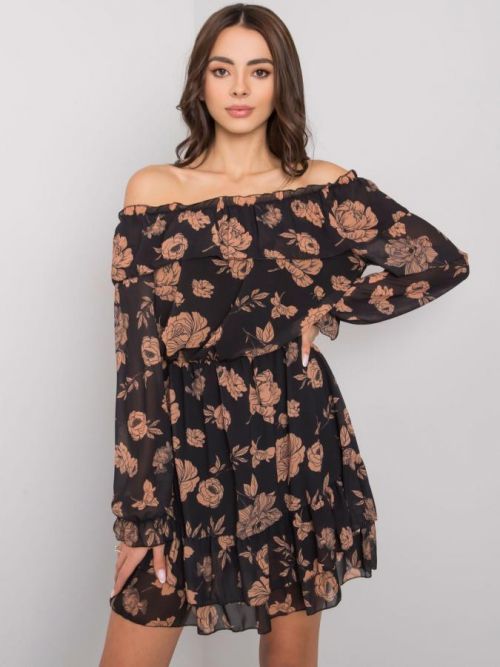 RUE PARIS Dámsky rebrovaný rolák s morským vzorom ONE SIZE