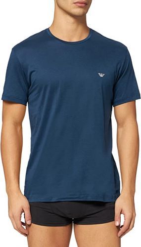 Pánske tričko 110853 1A538 - 24334 - Morská - Emporio Armani modrá XL