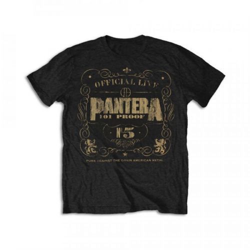 Pantera - Tričko 101 Proof - Muž, Unisex, Čierna, XL