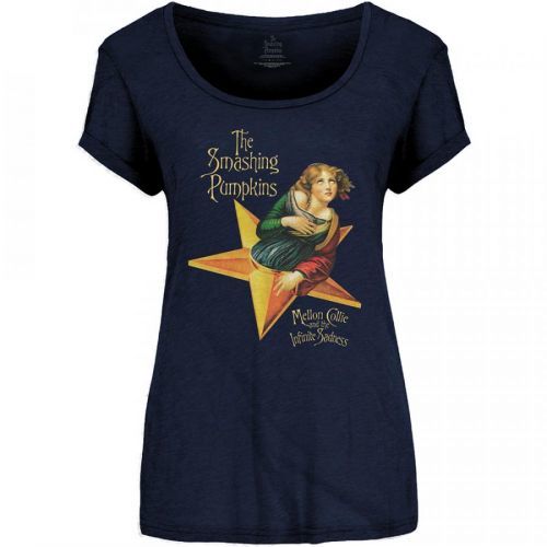 The Smashing Pumpkins - Tričko Mellon Collie - Žena, Modrá, XL