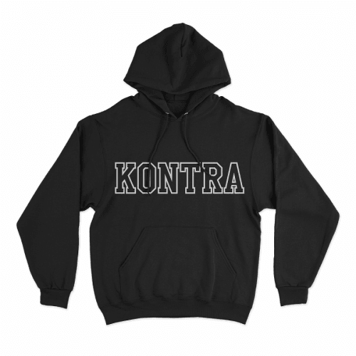Kontrafakt - Mikina Kontra - Muž, Black, XS