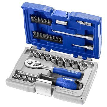 EXPERT Gola súprava 1/4“ 34 dielov
