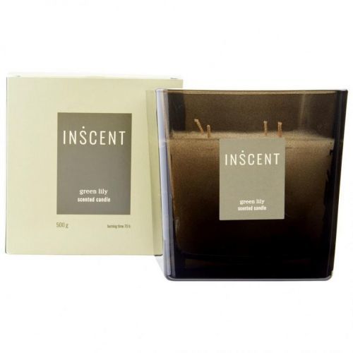 Sviečka V Skle Green Lily, 70h.