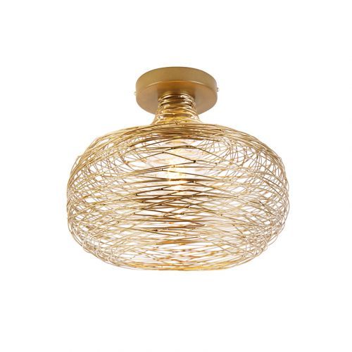 Design plafondlamp goud - Sarella