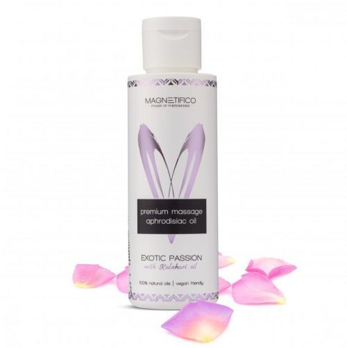 Prémiový masážny afrodiziakálny olej Exotic passion 100 ml - Valavani