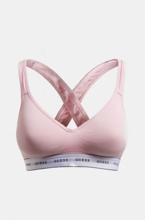Vyztužená bralette - O1GC15JR04P - G6H1 - Pastelově růžová - Guess pastelovo ružová S