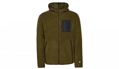 Champion Hooded Full Zip Top zelené 216723-GS556