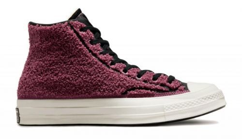 Converse Cozy Utility Chuck 70 Sherpa bordová 172007C