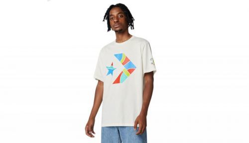 Converse Peace & Unity Cotton Jersey Tee biele 10022297-A02
