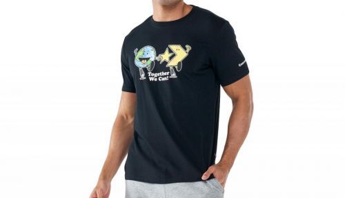 Converse Renew Together We Can Tee Black čierne 10023059-A01
