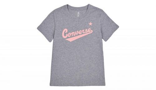 Converse Center Front Nova Classic Tee šedé 10021940-A06