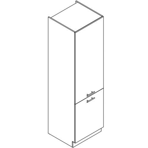 Kuchynská skrinka Adele D60lo 2133 Pl 2fr Biely hrášok/B