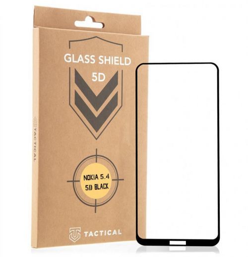 Tactical Glass Shield 5D sklo pro Nokia 5.4 Black