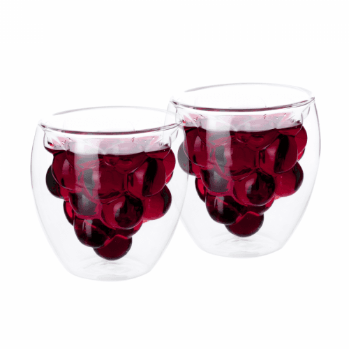 Termo sklenice na víno a vodu, 2 ks, 180 ml, HOTCOLDER TYP 28
