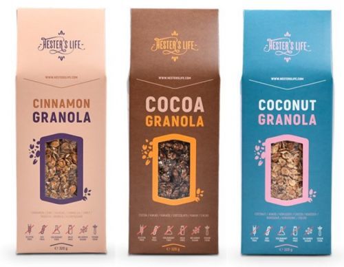 Hester's life granola basic 320 g