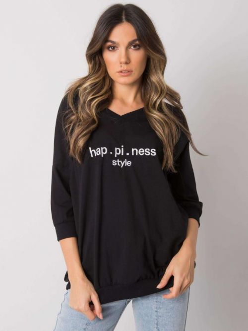 Čierno-kamenné šaty so španielskym výstrihom S / M