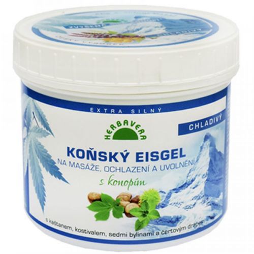 HERBAVERA Konský balzam Eisgel s mätou a mentolom 500 ml