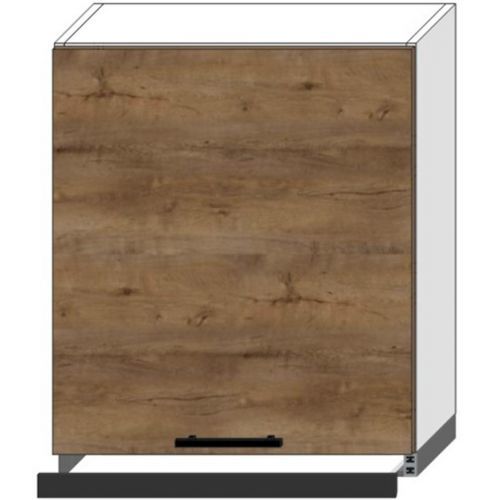 Skrinka do kuchyne Bono W60/68 Slim Pl s Digestor striebro D