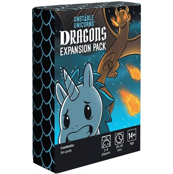 Asmodee Unstable Unicorns Dragons Expansion