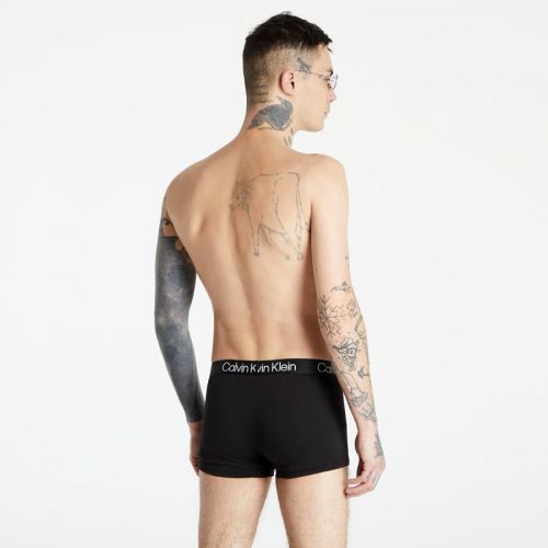 Calvin Klein Structure Cotton Trunk 3-Pack Black