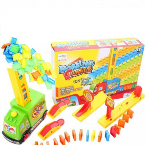 Domino Car - hracia súprava auto + domino