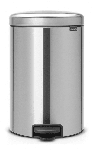 Pedálový odpadkový kôš Newlcon Brabantia matný oceľový 20 l