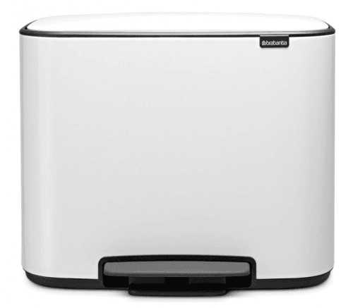 Pedálový odpadkový kôš Bo Brabantia biely 3 x 11 l