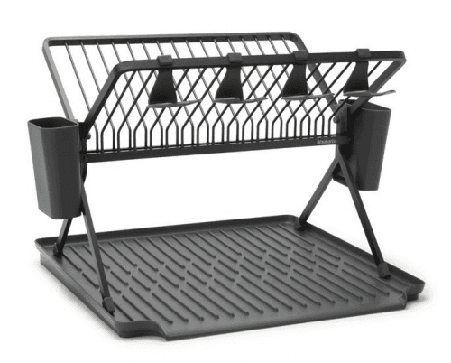 Skladací odkvapkávač veľký Brabantia šedý