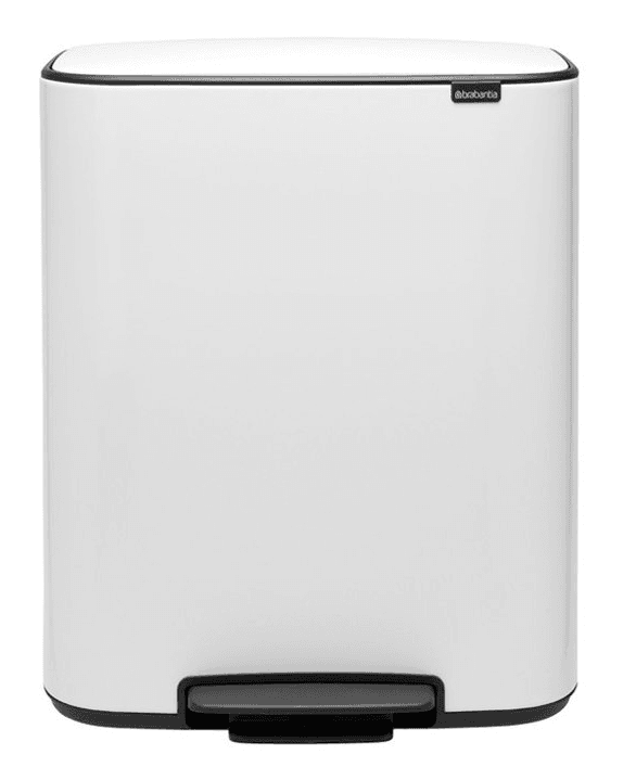 Pedálový odpadkový kôš Bo Brabantia biely 60 l